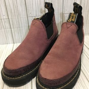 GEORGIA BOOT Womens 3" Purple Leather Romeo 5.5M - for the Girly Girly Tomboy.